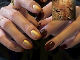 マットネイル グラデーション