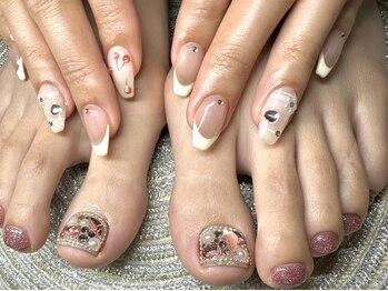 エマリー(emaly)の写真/《事前の画像送信で持ち込みOK》安心して通える1席のみのプライベートネイルサロン*楽々園/五日市/駐車場有