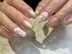 チコネイルサロン バイ オーロル(CHIKO NAIL SALON by AURORE)の写真/今流行りのレースネイル!!手描きのレースネイル!!