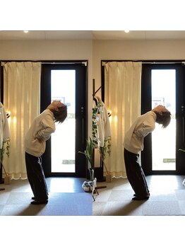 リフレッシュ(Re.fresh)/腰を反る