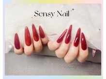 センシー ネイル スタジオ(Sensy Nail Studio)/マグネットネイルのチップ長出し