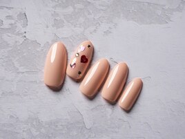 ハートホロネイル