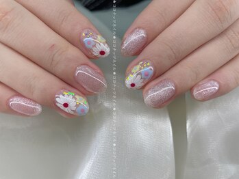 ココナッツネイル/マグネットネイル