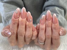 サラ 千種吹上店(Sara)/韓国風キラキラワンホンネイル