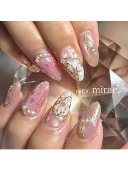 ネイルズミラク(nail's mirac.)/桜ネイル
