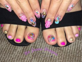 【自爪ネイル】お揃いネイル