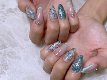 シェリームー(Cherie mu)/夏ネイル