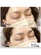 ブリリアン/ハリウッドブロウリフト　なんば