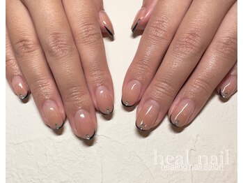 ヒールネイル(heal nail)/スキニーフレンチ