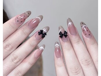 バイムーンサロン(By Moon Salon)/海外風ワンホンネイル