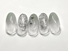 グラシアス(Gracias)/ミラーアートネイル