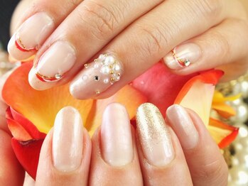 エムネイル(M Nail)/シンプルヌーディー(パール)