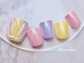 大人オーロラパステルフット