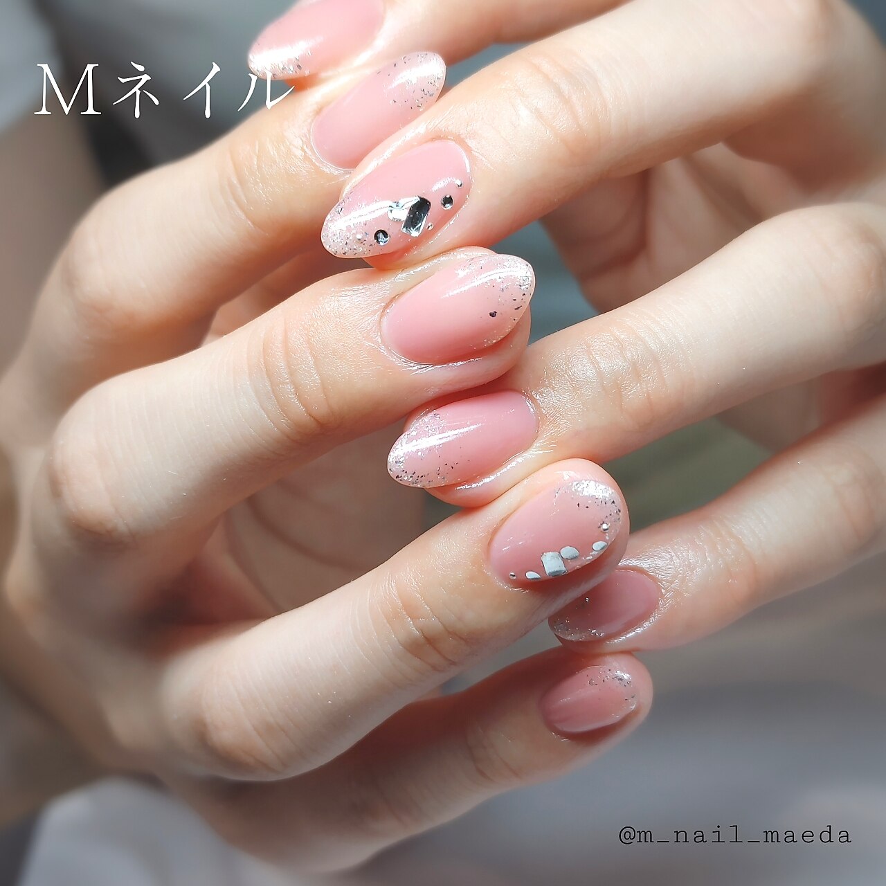 Mさま専用 オーダーネイルチップ m m様専用ネイルチップ2つ オーダー