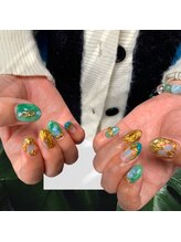 アヤネイルズ アンド アイラッシュ(AYA NAILZ.＆Eyelash)/ゴージャスネイル