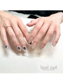アシメ monotone×clear.