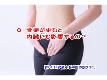 小池整体院/骨盤が歪むと内臓にも影響?