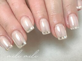 オーロラミラーネイル