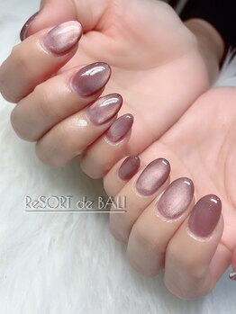 リゾートデバリ(ReSORT de BALI)/秋カラーマグネットネイル**