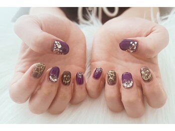 ハロウィンネイル