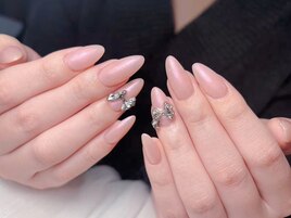 ワンカラー+パーツ2個¥6000