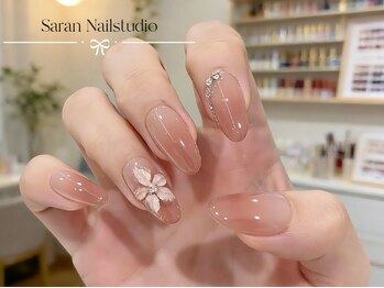 サラン 蒲田店(Saran)の写真/自爪をいたわりながらキレイに。マニキュア派さんも通いやすい♪ジェルをお休みしたい時にもおすすめ◎