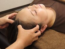はり灸治療院 えがおの雰囲気（【オプションNo.1ヘッドスパ】頭痛、首肩こり、食いしばりに。）