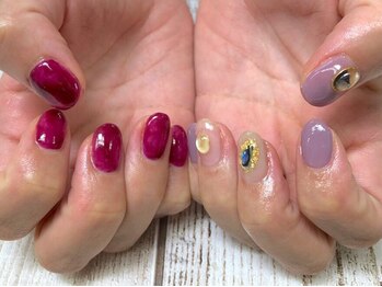 キャンネイル 金山店(Can Nail)/ちぐはぐ♪ムラネイル♪