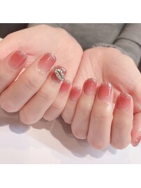 ワンポイントネイル☆