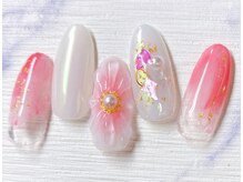 ネイルサロン インプレス(Impress)/ぷっくりお花