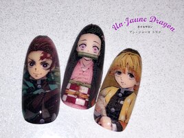 【自爪ネイル】プリントネイル