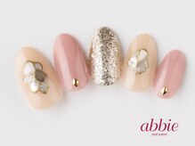 ネイルサロン アビー 宮益坂店(abbie)/囲みシェル　￥13992