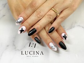 C-361 ブラックマットネイル