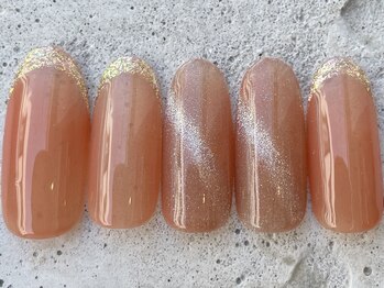 フリークネイル(FREAK Nail)/オレンジラメマグネット ¥8500