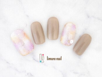 リモアネイル(limore nail)/タイダイ☆