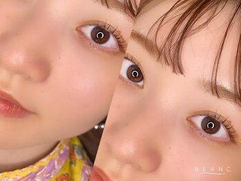 アイラッシュサロン ブラン イオンモール久御山店(Eyelash Salon Blanc)の写真/【目元をアップデート♪】美眉+まつげパーマ/マツエクがセットで更に1100円OFF♪学割U24ご予約殺到！