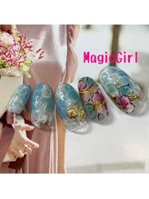 ネイルサロン マジックガール(Nail Salon MagiqueGirl)/【サマーネイル　海】
