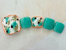 ティーエヌ 辻堂店/フット定額ネイル☆7700円