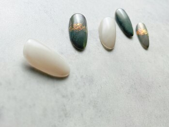 エスキースネイル(esquisse nail)の写真/お仕事などで派手なデザインができない場合でも大丈夫◎日常使いと補強も兼ねた爪に優しいネイル