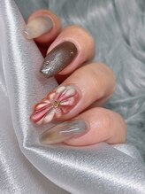 シュシュ(Chou chou)/定額デザインぷっくりフラワー