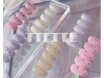 人気No1★スプリンクルネイル