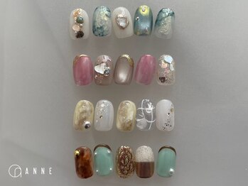 アンネ 梅田 ALLYS店(ANNE)/8月 monthly design