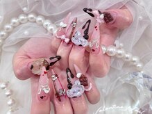 プティネイル(Puty Nail)/モモンガ くりまんじゅう ネイル