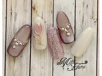 ミハフルーラ 与野(Home Nail Salon Mija Flura)の写真/【お子様同伴可】お洒落を楽しみたいママも♪スピード重視のメニュー有★ご新規様付替えオフ無料◎