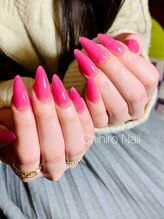 チヒロネイル/春色スカルプ