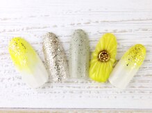 ネイルサロン ラグゼ(Nail salon Luxe)/向日葵ネイル
