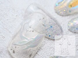 夏ネイル★クジラネイル
