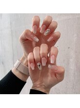 アンダーバーホワイトプラス 南海難波店(_WHITE+)/ベイビーブーマーネイル