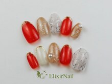 エリクサーネイル 池袋(Elixir Nail)/定額b カジュアル/クーポン使用