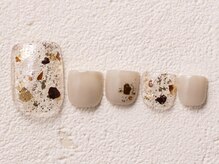 アイネイルズ 渋谷店(I nails)/クリアとホロ